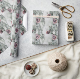 Scots pine 2025 Nieuwjaar Eve custom jaar Cadeaupapier