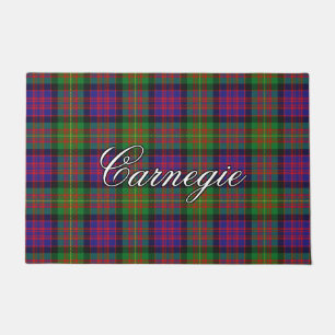Scots Plaid van het Geruite Schotse wollen stof Deurmat