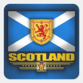 Scots Pride Vierkante Sticker (Voorkant)