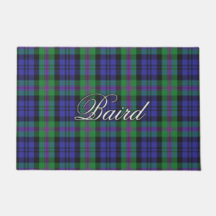 Scots Vista Clan Baird Tartan Plaid Deurmat