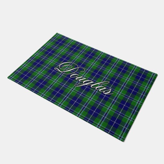 Scots Vista Clan Douglas Tartan Plaid Deurmat (Schuin)