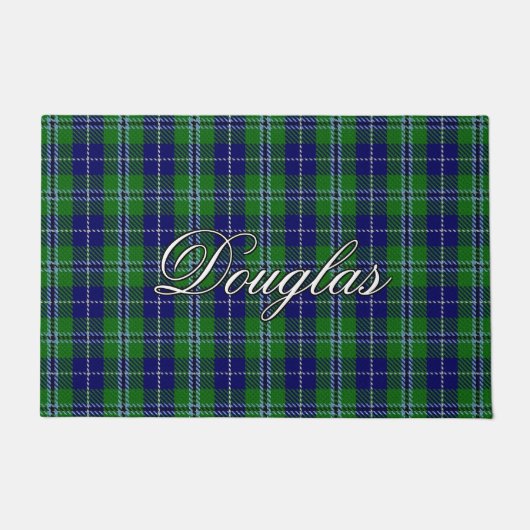 Scots Vista Clan Douglas Tartan Plaid Deurmat (Voorkant)