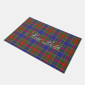 Scots Vista Clan MacBeth Tartan Plaid Deurmat (Schuin)