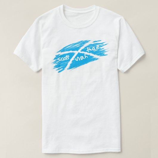 Scots Wah Hae T-shirt (Design voorkant)
