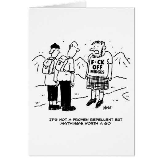 Scotsman heeft een nieuwe methode om muggen af te (Voorkant)