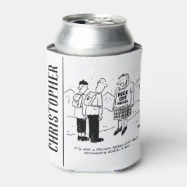 Scotsman heeft een nieuwe methode om muggen af te  blikjeskoeler