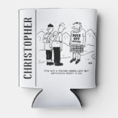 Scotsman heeft een nieuwe methode om muggen af te  blikjeskoeler (Voorkant)