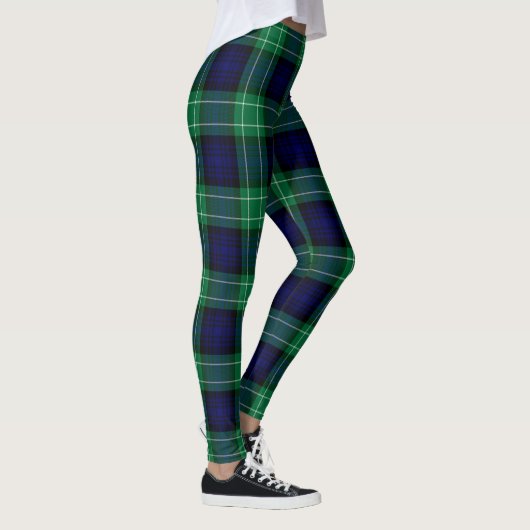 Scotstee Clan Abercrombie Crest Tartan Vrouwen Leggings (Rechts)
