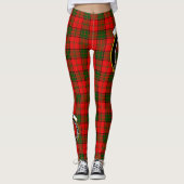 Scotstee Clan Adair Crest Tartan Vrouwen Leggings (Voorkant)
