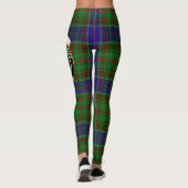 Scotstee Clan Adam Hunting Crest Tartan Women Leggings (Achterkant)