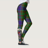 Scotstee Clan Adam Hunting Crest Tartan Women Leggings (Rechts)
