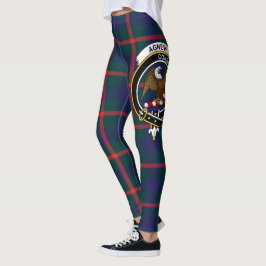 Scotstee Clan Agnew Crest Tartan Vrouwen Leggings