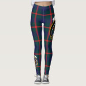 Scotstee Clan Agnew Crest Tartan Vrouwen Leggings (Voorkant)