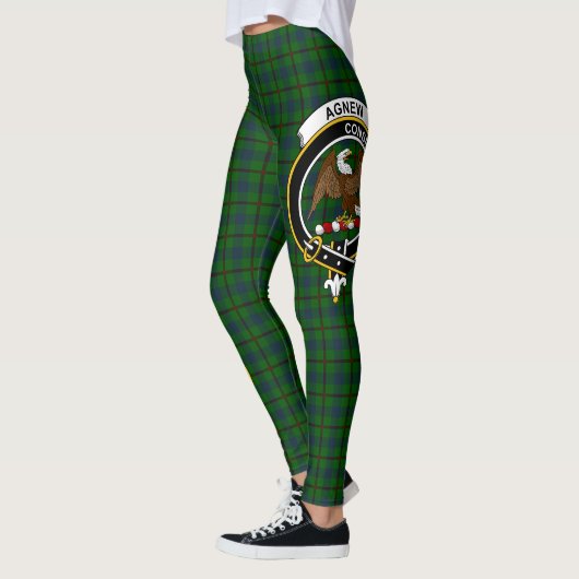 Scotstee Clan Agnew Hunting Crest Tartan Women Leggings (Links)