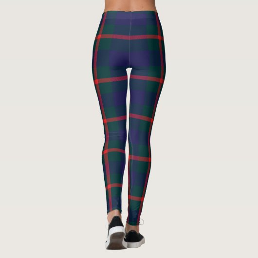 Scotstee Clan Agnew Tartan Women Leggings (Achterkant)