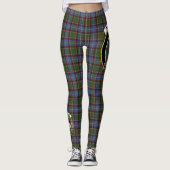 Scotstee Clan Aikenhead Crest Tartan Vrouwen Legge Leggings (Voorkant)