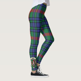 Scotstee Clan Aiton Crest Tartan Vrouwen Leggings