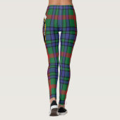 Scotstee Clan Aiton Crest Tartan Vrouwen Leggings (Achterkant)