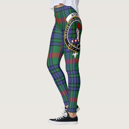 Scotstee Clan Aiton Crest Tartan Vrouwen Leggings (Links)