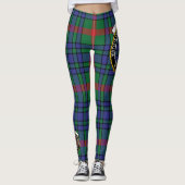 Scotstee Clan Aiton Crest Tartan Vrouwen Leggings (Voorkant)