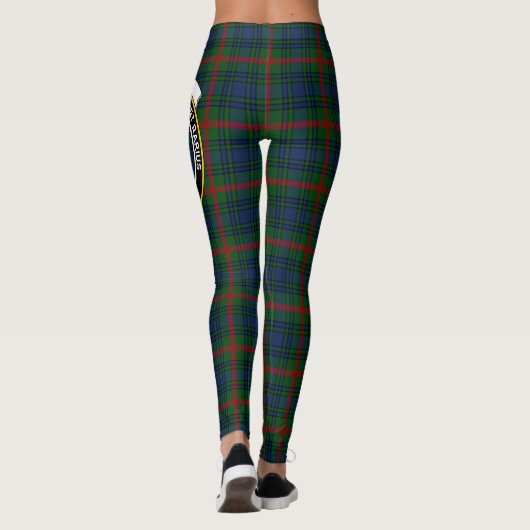 Scotstee Clan Aiton Hunting Crest Tartan Vrouwen Leggings (Achterkant)