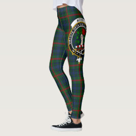 Scotstee Clan Aiton Hunting Crest Tartan Vrouwen Leggings