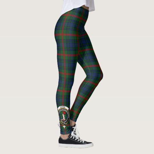 Scotstee Clan Aiton Hunting Crest Tartan Vrouwen Leggings (Rechts)