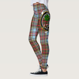 Scotstee Clan Anderson Ancient Crest Tartan Vrouwe Leggings