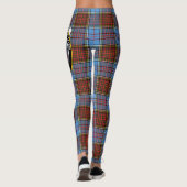 Scotstee Clan Anderson Modern Crest Tartan Vrouwen Leggings (Achterkant)