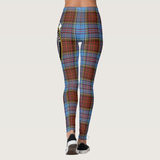 Scotstee Clan Anderson Modern Crest Tartan Vrouwen Leggings (Achterkant)
