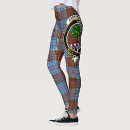 Scotstee Clan Anderson Modern Crest Tartan Vrouwen Leggings