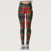 Scotstee Clan Anderson van Arrem Crest Tartan Leggings (Voorkant)