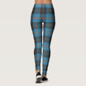 Scotstee Clan Angus Ancient Tartan Vrouwelijke Leg Leggings (Achterkant)