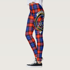 Scotstee Clan Anstruther Crest Tartan Vrouwen Leggings