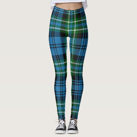 Scotstee Clan Arbuthnott Hunting Tartan Women Legg Leggings (Voorkant)