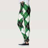 Scotstee Clan Argyle Diagonal Diamond Tartan Vrouw Leggings (Links)