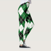 Scotstee Clan Argyle Diagonal Diamond Tartan Vrouw Leggings (Rechts)