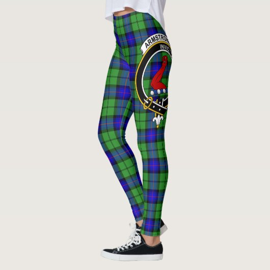 Scotstee Clan Armstrong Hunting Crest Tartan Vrouw Leggings (Links)