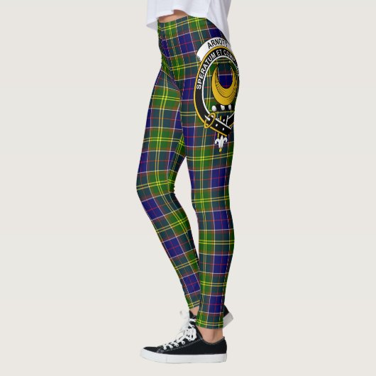 Scotstee Clan Arnott Crest Tartan Dames Leggings (Links)