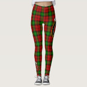 Scotstee Clan Auchinleck Crest Tartan Vrouwen Leggings (Voorkant)