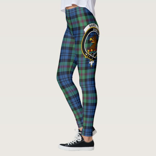 Scotstee Clan Baird Ancient Crest Tartan Vrouwen Leggings (Links)
