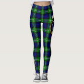 Scotstee Clan Bannerman Crest Tartan Vrouwen Legge Leggings (Voorkant)