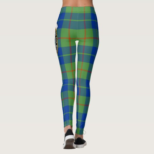 Scotstee Clan Barclay Hunting Ancient Crest Tartan Leggings (Achterkant)