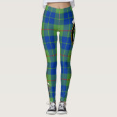 Scotstee Clan Barclay Hunting Ancient Crest Tartan Leggings (Voorkant)