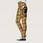 Scotstee Clan Baxter Crest Tartan Vrouwen Leggings (Links)