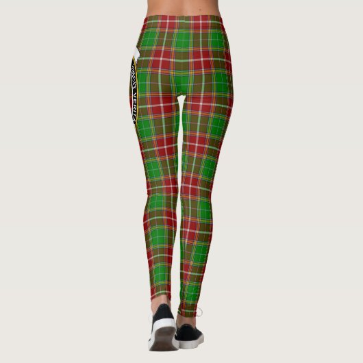 Scotstee Clan Baxter Modern Crest Tartan Vrouwen Leggings (Achterkant)