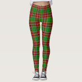 Scotstee Clan Baxter Moderne Tartan Vrouwelijke Le Leggings (Voorkant)