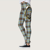 Scotstee Clan Bell Crest Tartan Vrouwen Leggings (Links)