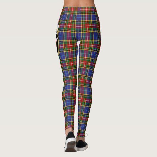 Scotstee Clan Bethune Crest Tartan Vrouwen Legging (Achterkant)