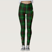 Scotstee Clan Beveridge Crest Tartan Vrouwen Legge Leggings (Voorkant)